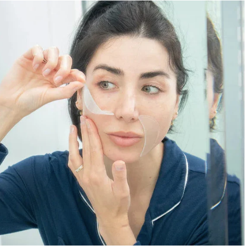 Adesivos Antirrugas Reutilizáveis Linhas De Expressão Para Rosto Olhos Pescoço e Colo