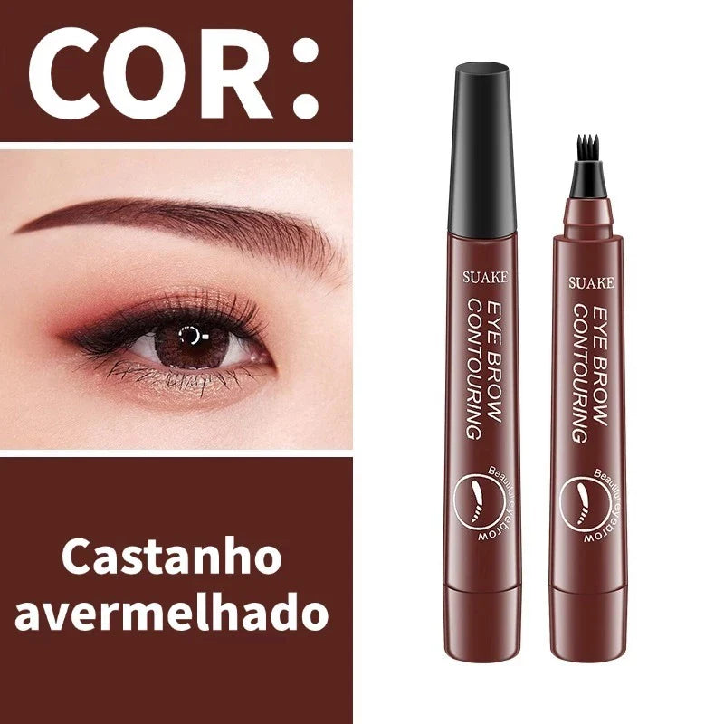 Caneta Designer Efeito Fios Naturais