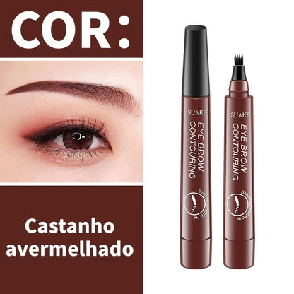 Caneta Designer Efeito Fios Naturais