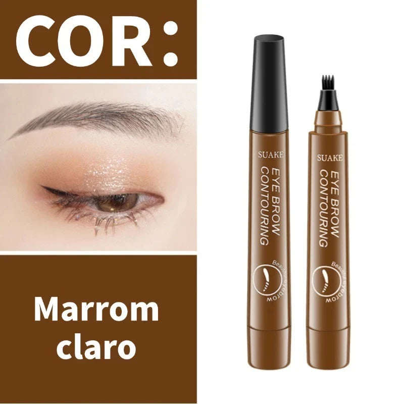 Caneta Designer Efeito Fios Naturais