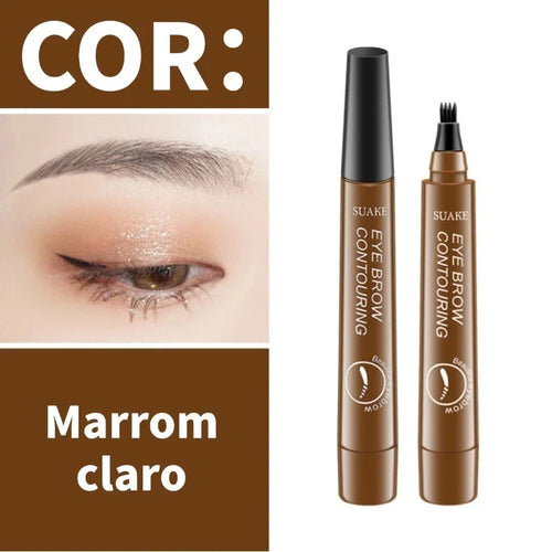 Caneta Designer Efeito Fios Naturais