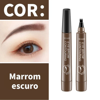 Caneta Designer Efeito Fios Naturais