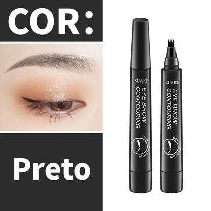 Caneta Designer Efeito Fios Naturais